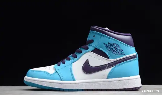 Jordan 554724-415  Mid 1 554724-415 Hornets 0705